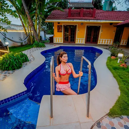 3Bhk Portuguese Villa Nina With Private Pool Anjuna